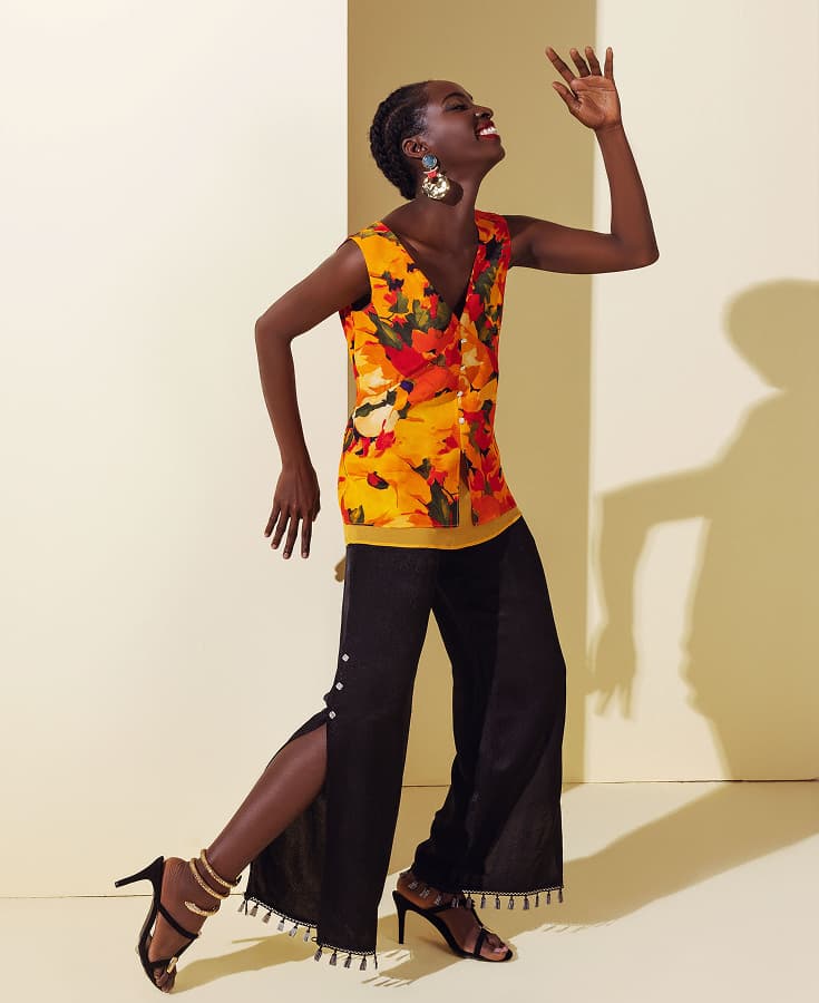 Silk-Printed-Jenny-Floral-Top-621007-Summer-Garden