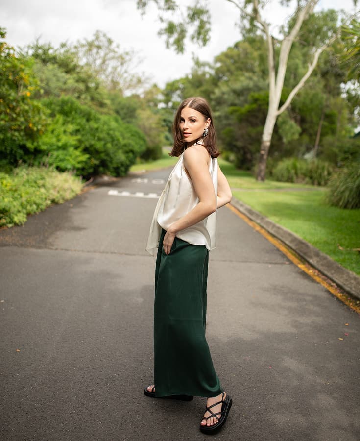 Silk-Solid-Ghost-Img-Skirt-Sushi-Soft-Silk-Trouser-651009-Moss Green