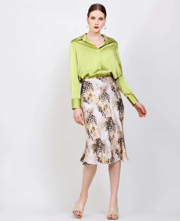 Silk-Solid-Shirt-Lenny-Classic-Silk-601031-Green-Tea